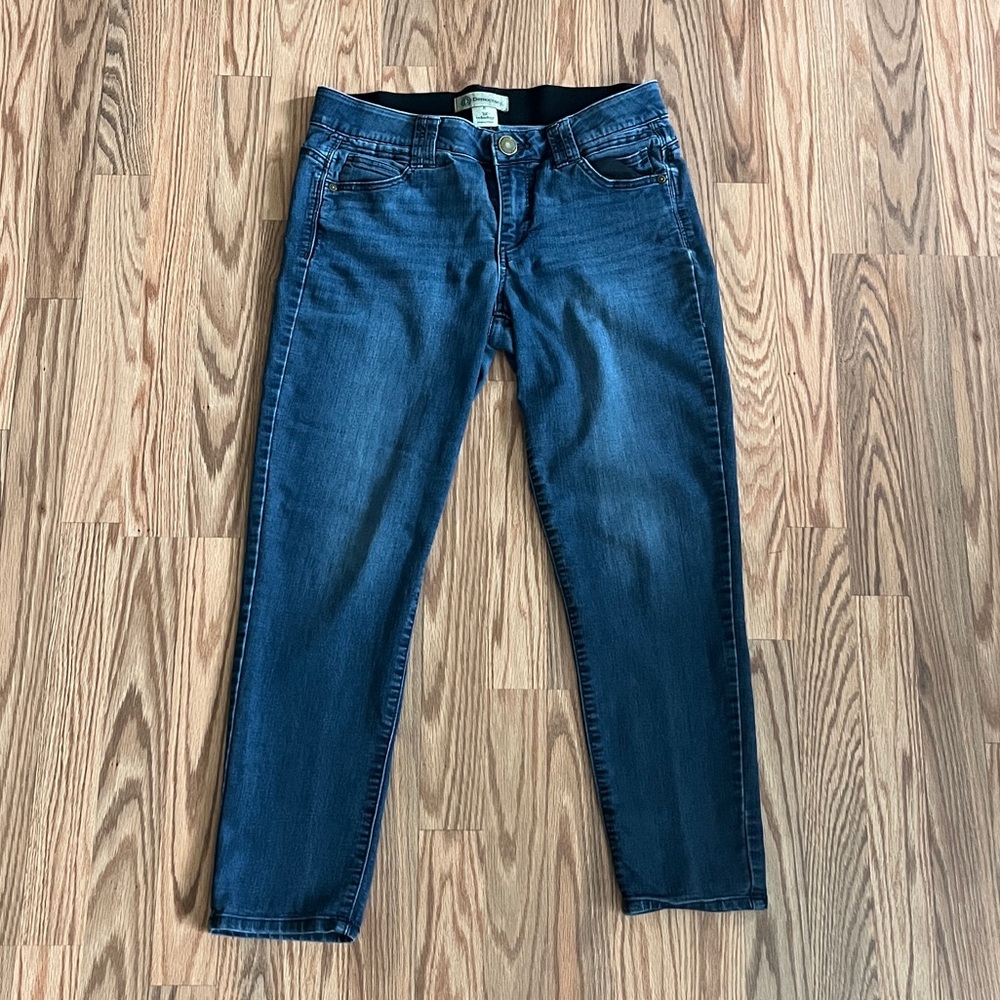 Democracy Ab Technology Crop Ankle Skinny Jeans - Size 8
